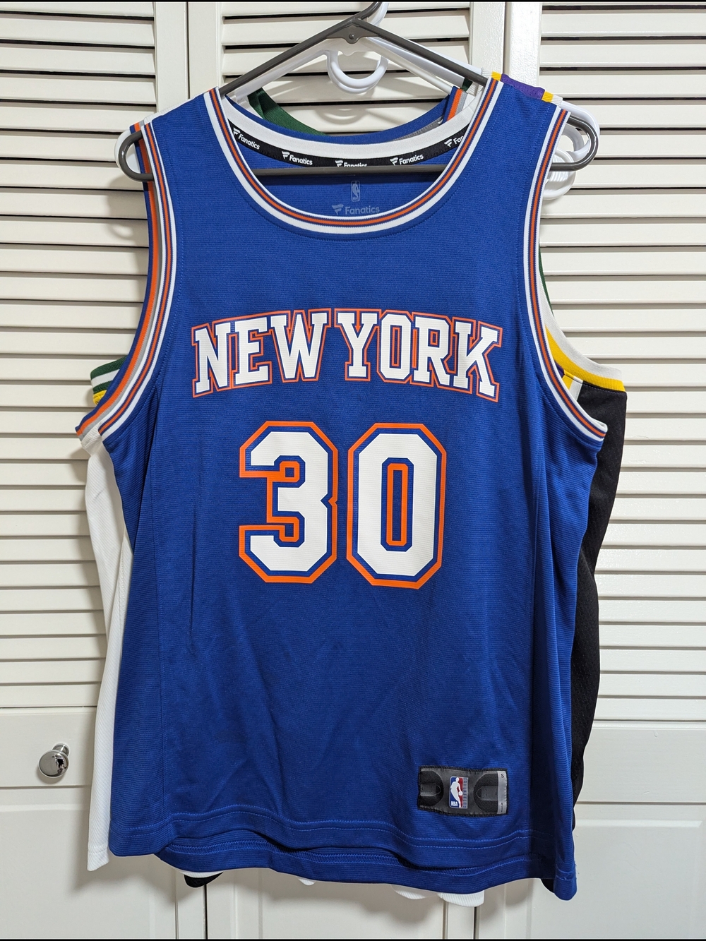 Fanatics New York Knicks #30 Julius Randle Blue NBA Jersey